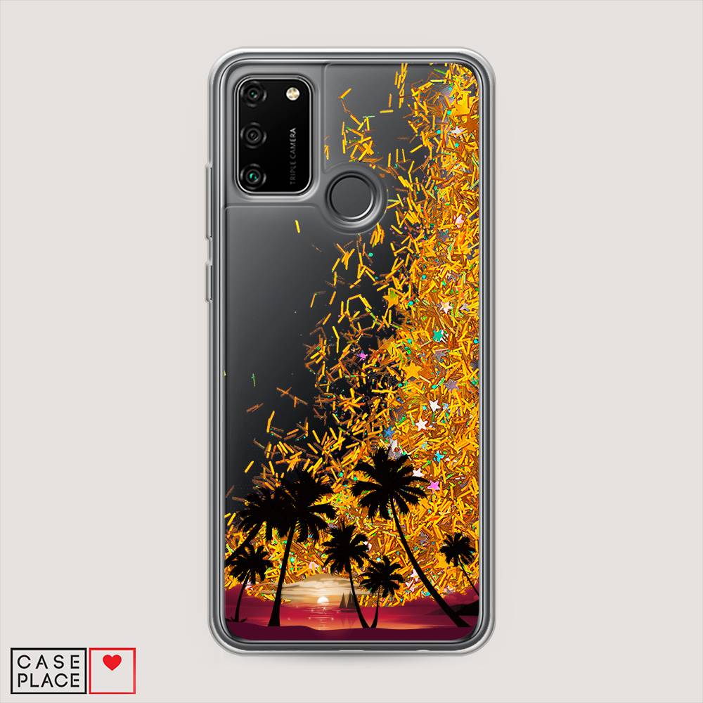 

Чехол Awog "Закат и пальмы" для Honor 9A, 612390-1