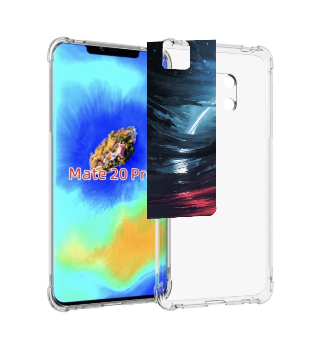 

Чехол MyPads страшный мир для Huawei Mate 20 Pro/Mate 20 RS 6.39, Прозрачный, Tocco