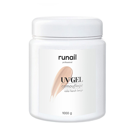

UV-гель RuNail Professional французский бежевый 1000 г