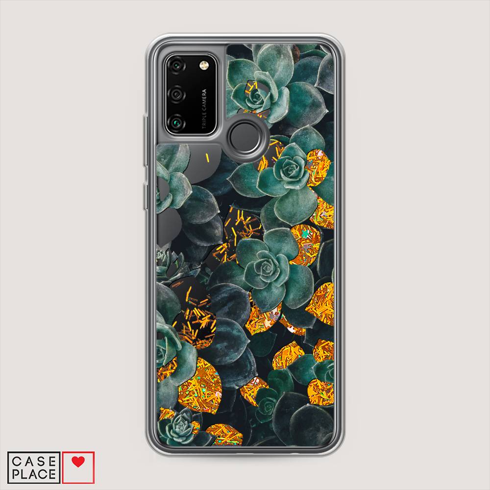 

Чехол Awog "Сукуленты цветные" для Honor 9A, 612390-1