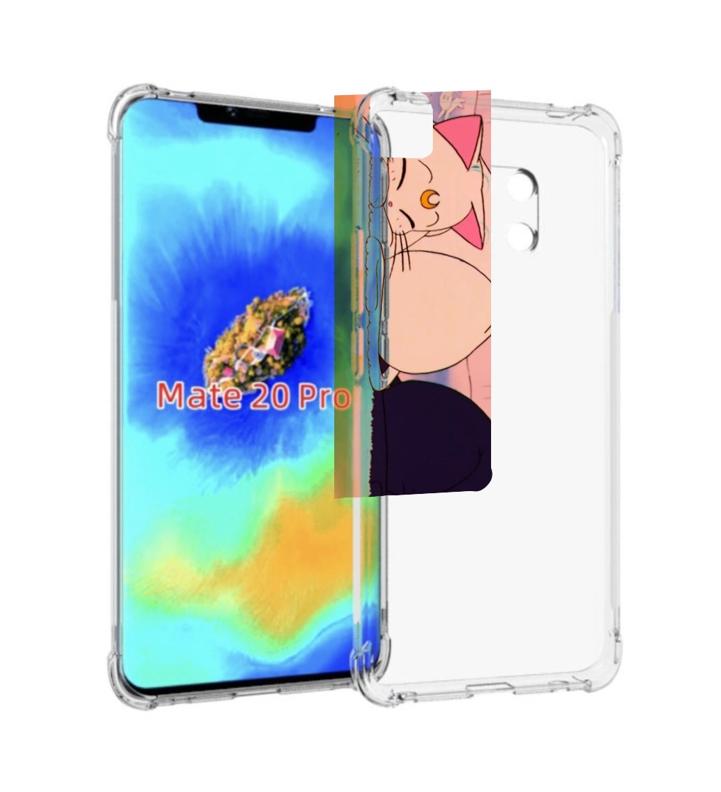 

Чехол MyPads спящие коты для Huawei Mate 20 Pro/Mate 20 RS 6.39, Прозрачный, Tocco