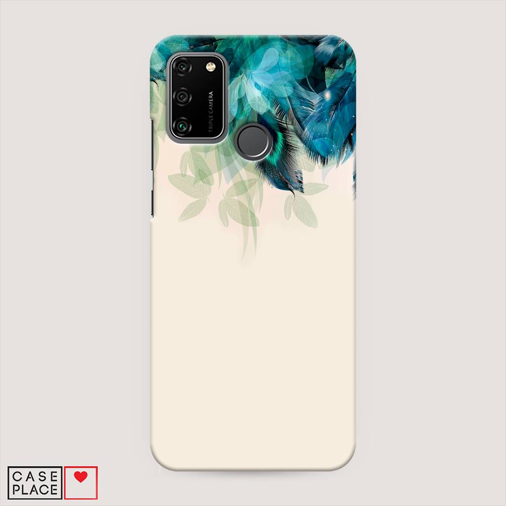 

Чехол Awog "Перья голубого цвета" для Honor 9A, 612320-1