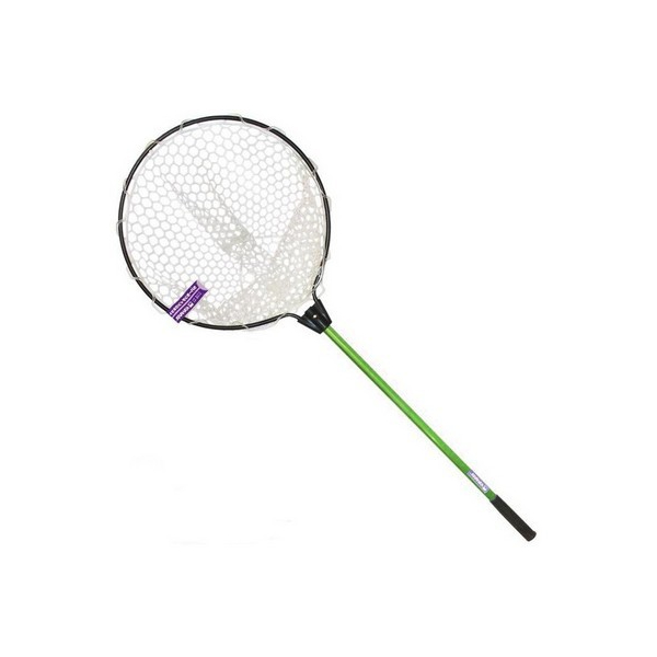 

Рыболовный подсачек круглый Kahara Rubber Landing Net 45 см зеленый, Rubber Landing Net
