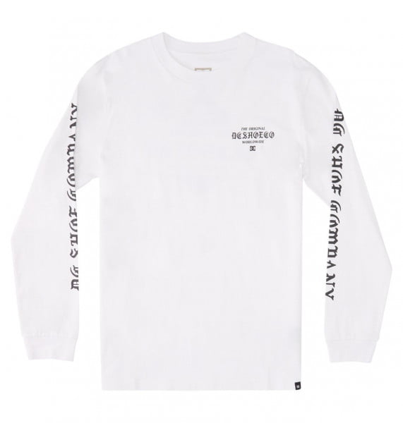 

Лонгслив мужской DC SHOES ADYZT05103 белый S, ADYZT05103
