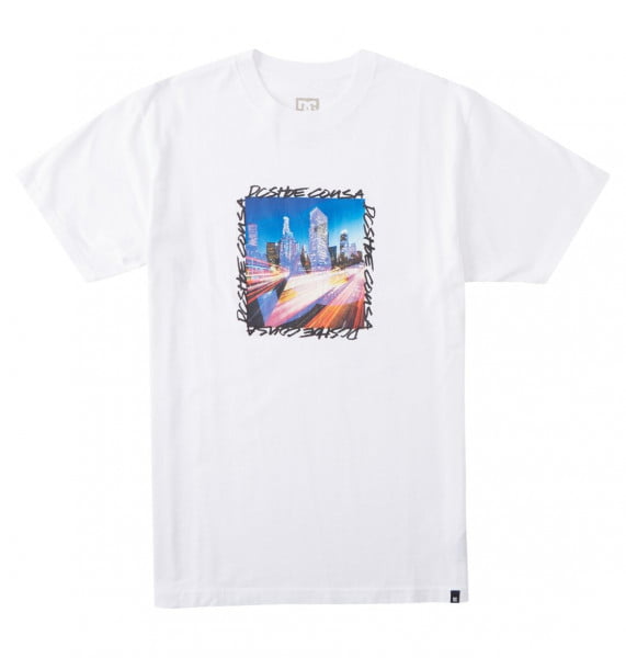 

Футболка мужская DC SHOES ADYZT05100 белая XS, ADYZT05100