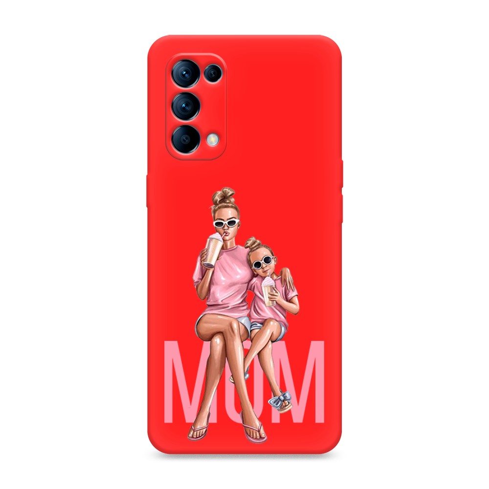 

Чехол Awog на Oppo Reno 5 "Lovely mom", Разноцветный, 255253-1