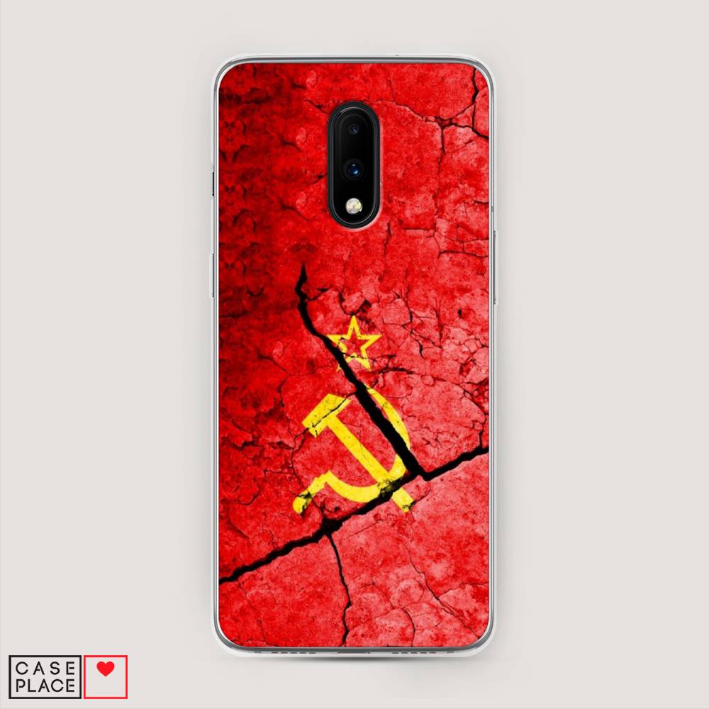 

Чехол Awog на OnePlus 7 / ВанПлас 7 "СССР", Красный;черный;желтый, 150750-5