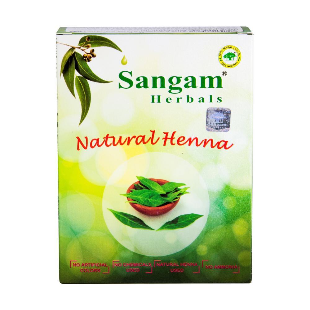 Хна Sangam Herbals Henna Powder 100 г емкость bio henna для пигмента 25шт