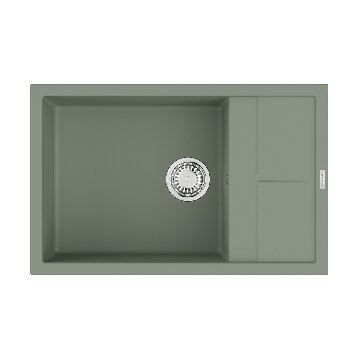 фото Мойка кухонная omoikiri sumi 78a-lb wg wind green 4997103