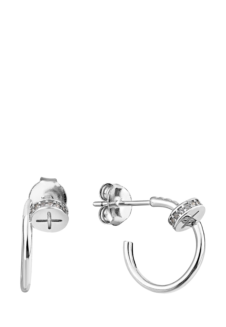 

Серьги из серебра с фианитом Kari Jewelry СЛ-599, СЛ-599