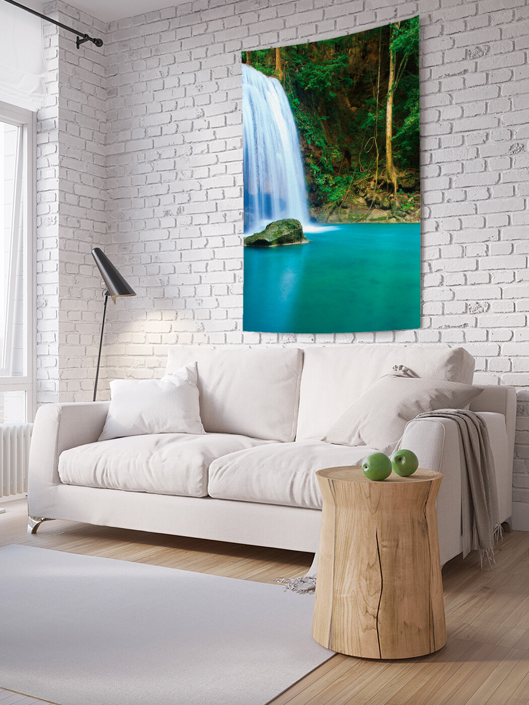 

Вертикальное фотопанно JoyArty Успокаивающий шум воды, из ткани, 150х200 см