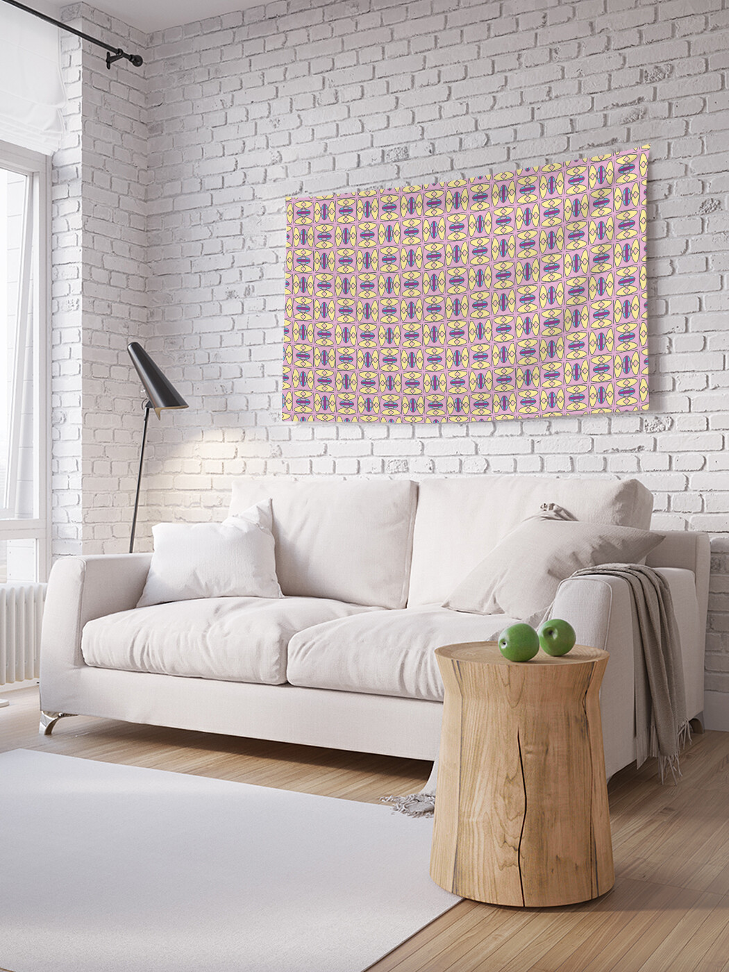 

Горизонтальное фотопанно JoyArty Этническая абстракция, из ткани, 100х150 см