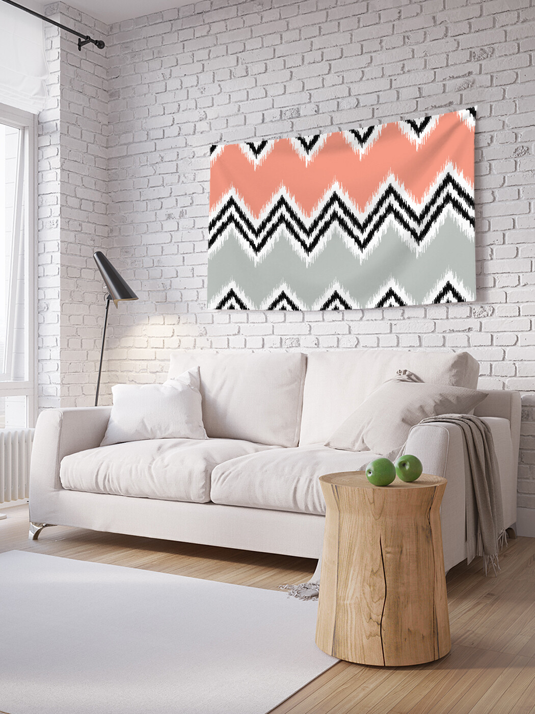

Горизонтальное фотопанно JoyArty Энергетический зигзаг, из ткани, 100х150 см