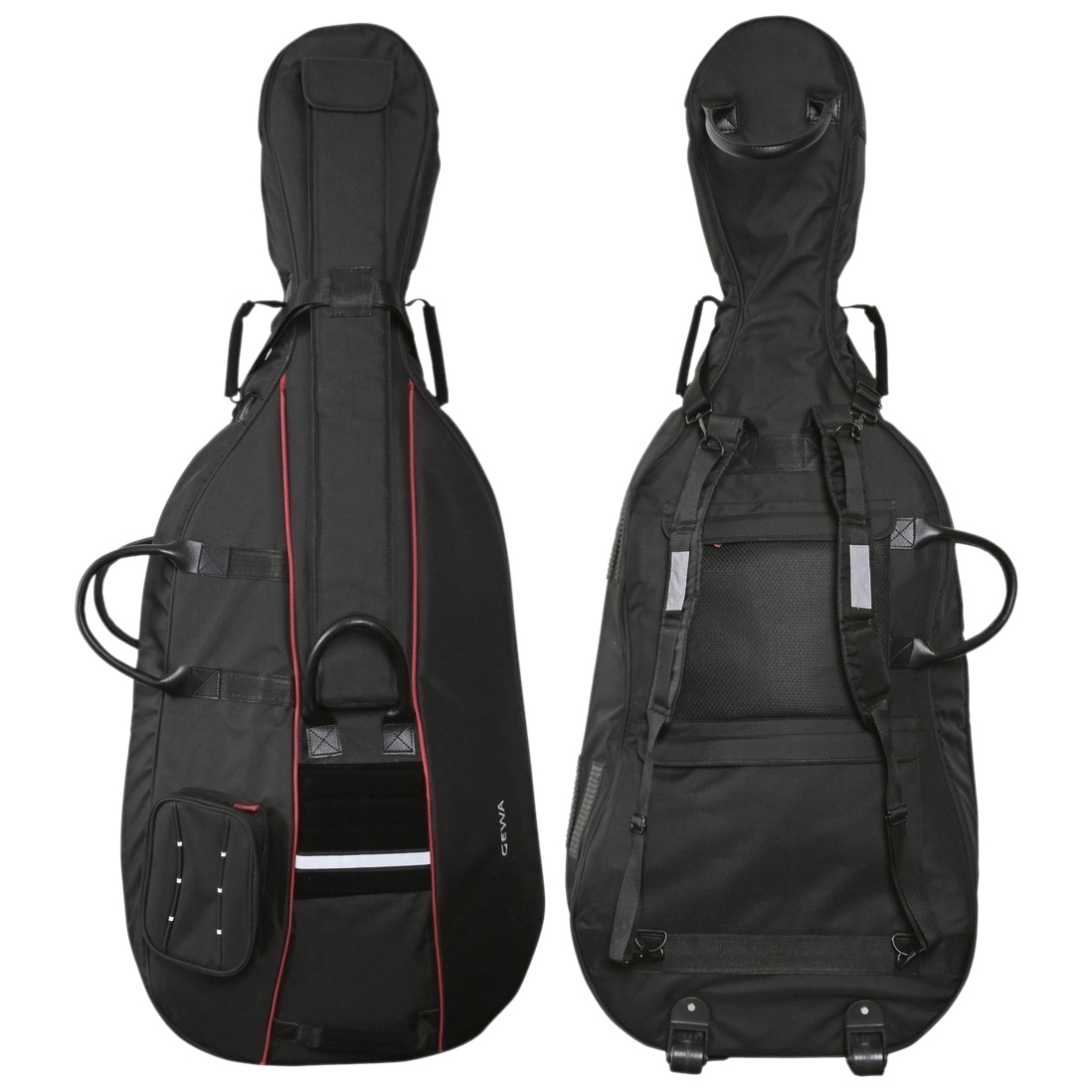 

GEWA Cello Gig-Bag PRESTIGE 3/4 Rolly чехол для виолончели на роликах, Черный, 291610