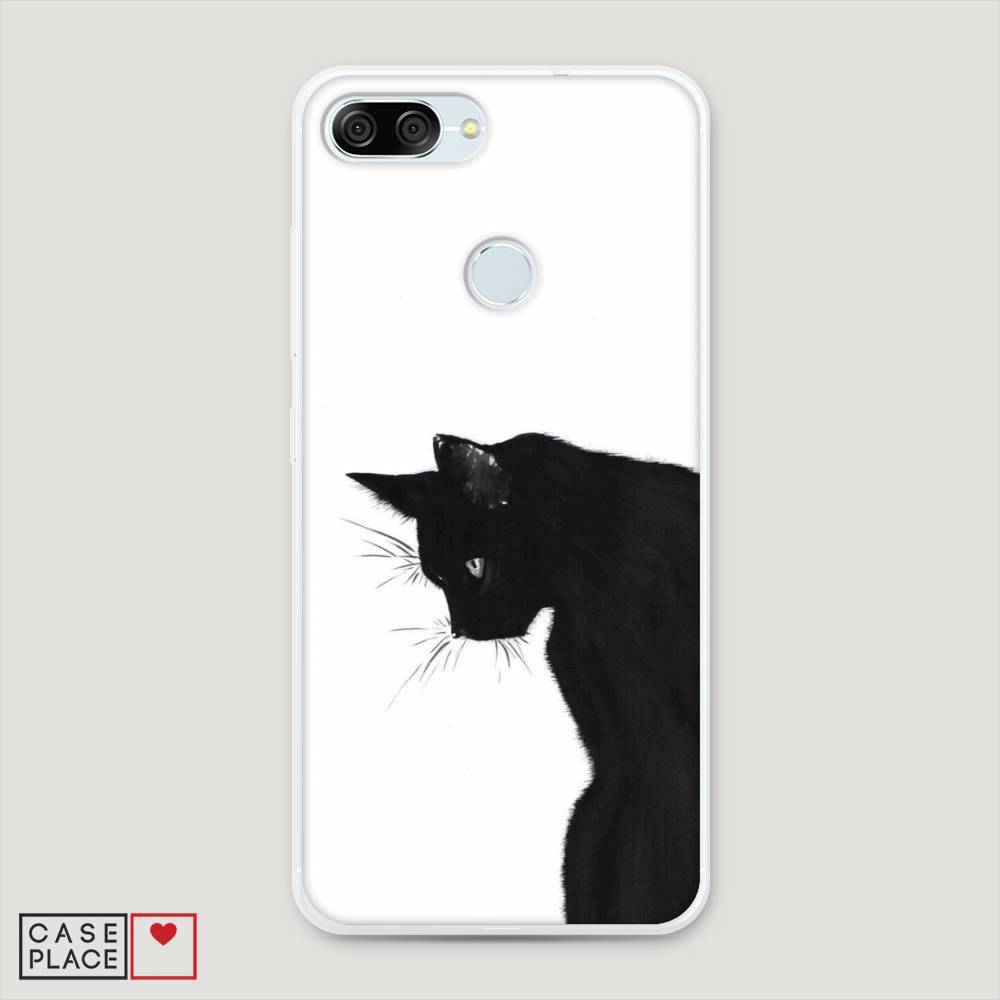 фото Чехол awog "black cat" для asus zenfone max plus m1 zb570tl