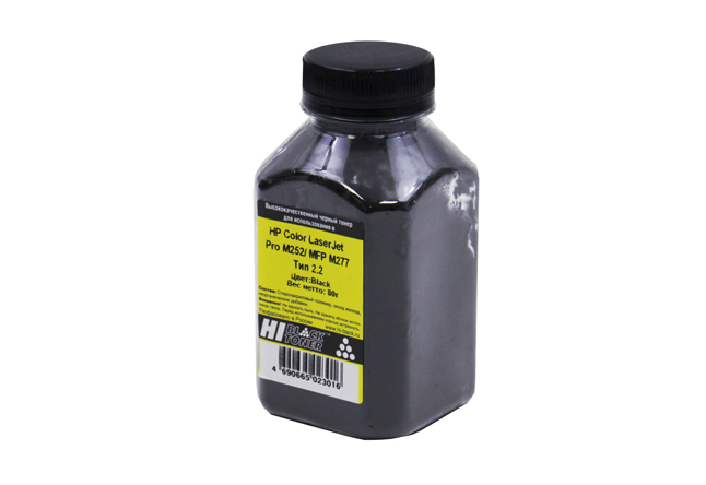 

Тонер Hi-Black подходит для HP CLJ Pro M252 M277 тип 2.2 черный 80гр.