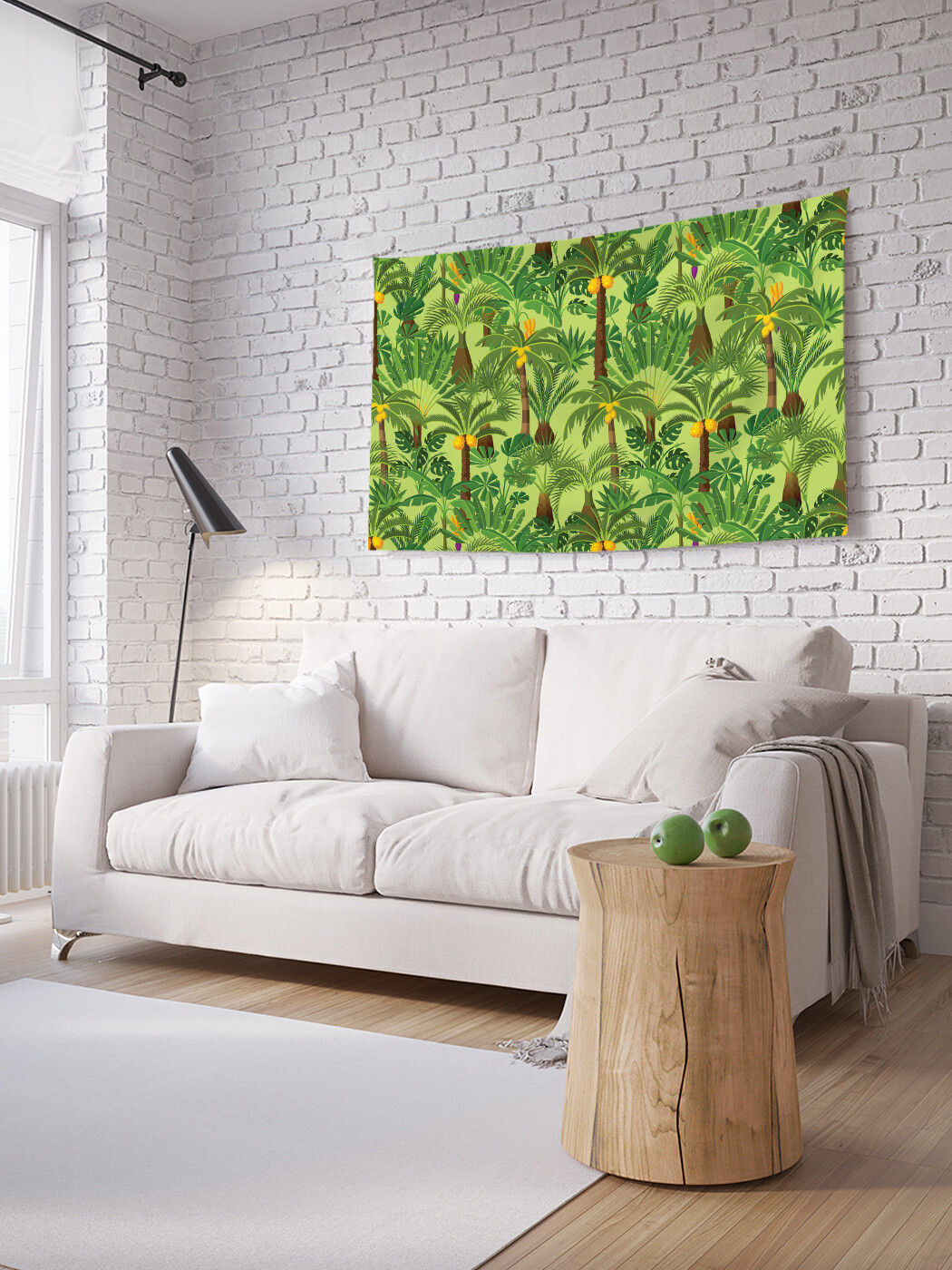 

Горизонтальное фотопанно JoyArty Разнообразие джунглей, из ткани, 100х150 см