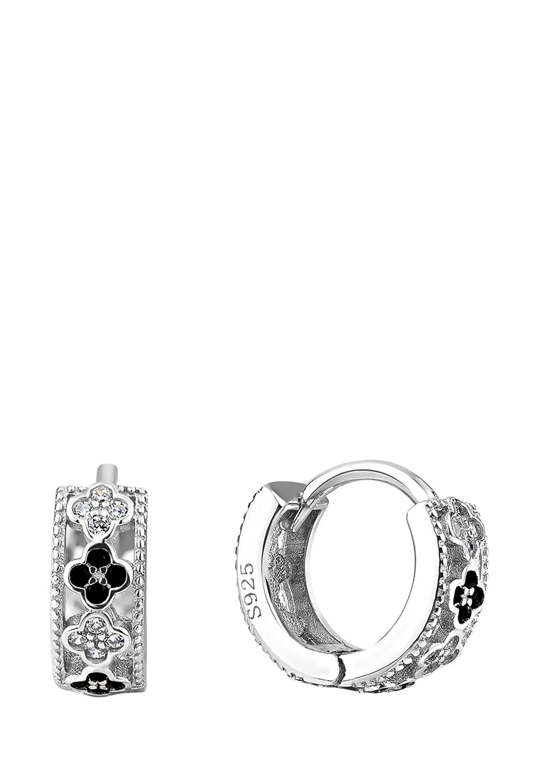 

Серьги конго из серебра с фианитом Kari Jewelry СЛ-859, СЛ-859