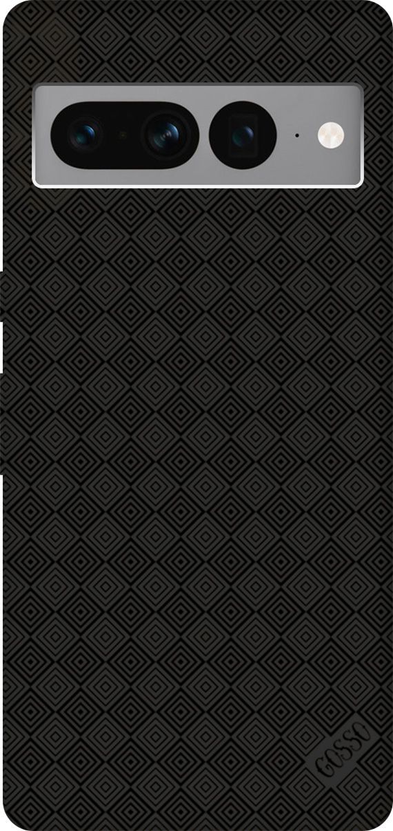 

Чехол на Google Pixel 7 Pro с 3D принтом "Magic Squares" черный, 159188