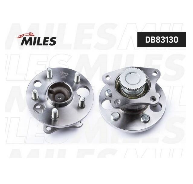 

MILES DB83130 Ступица колеса задняя с подшипником с ABS TOYOTA AVENSIS I T220/CARINA E T19