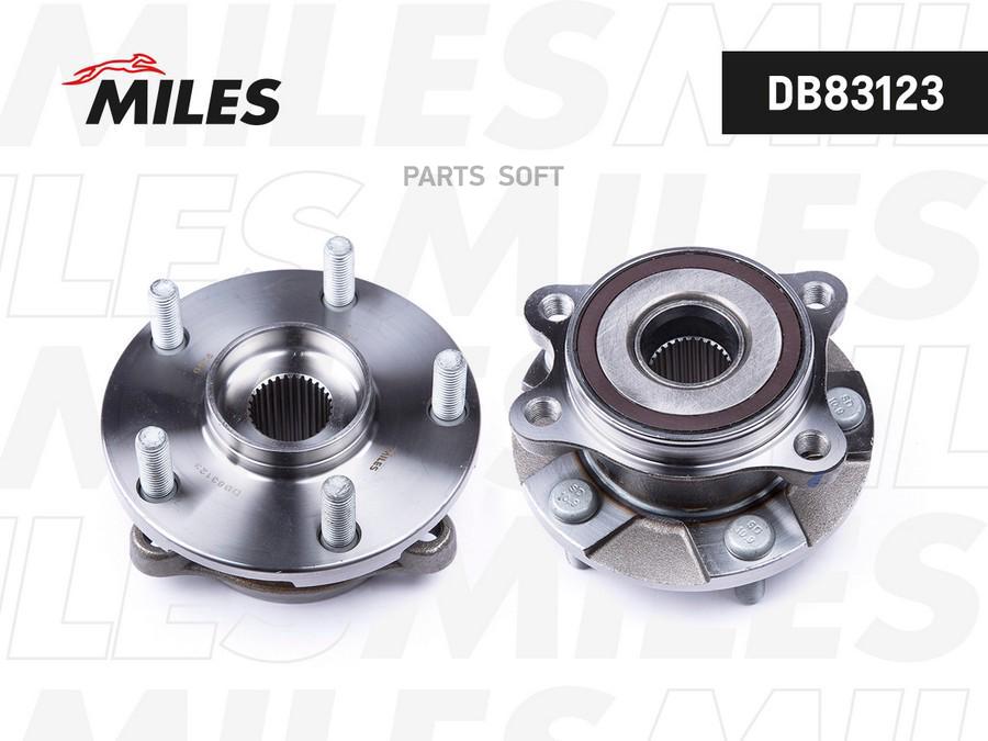 

MILES DB83123 Ступица MILES DB83123 TOYOTA AURIS I/AVENSIS III T270/COROLLA X/RAV4 IV 06-