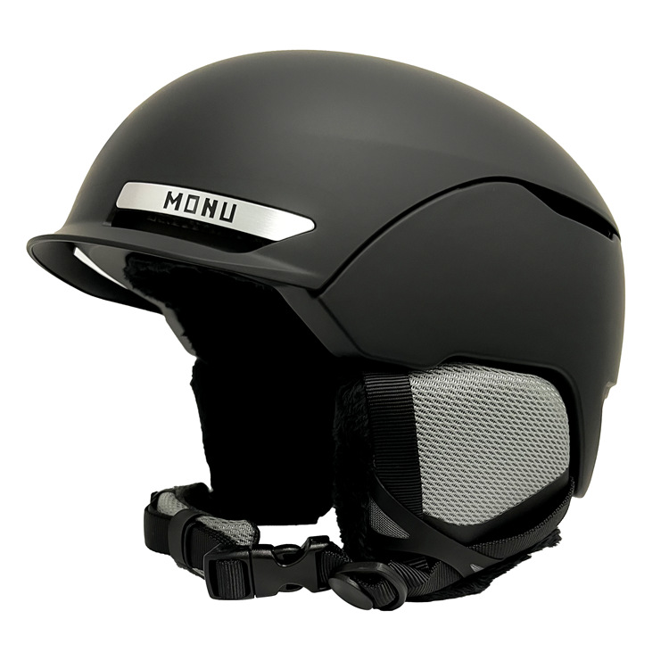 Шлем для лыж и сноуборда MONU HM011, цвет черный, р. L