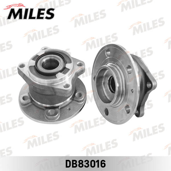 фото Miles db83016 ступица колеса задняя с подшипником volvo xc90 02- awd (skf vkba3627) db8301