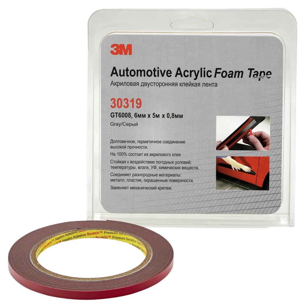 

Скотч 3 М 6 Мм5 М 0,8 Мм 6008F Красный Профи Auto-Gur Gt6008 Auto-GUR GT6008