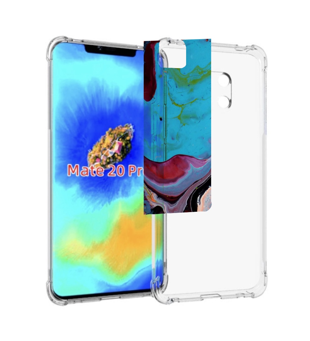 Чехол MyPads смешанные краски для Huawei Mate 20 Pro/Mate 20 RS 6.39