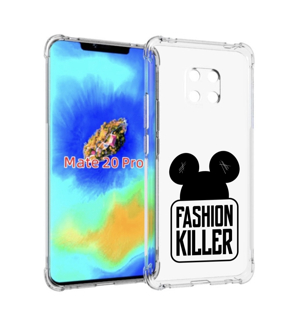 

Чехол MyPads силуэт-микки-мауса для Huawei Mate 20 Pro/Mate 20 RS 6.39, Прозрачный, Tocco