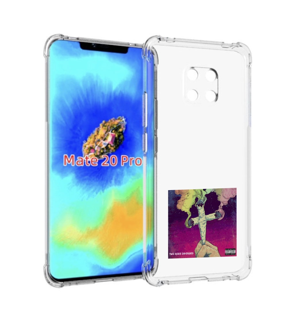 

Чехол MyPads сигаретный крест для Huawei Mate 20 Pro/Mate 20 RS 6.39, Прозрачный, Tocco