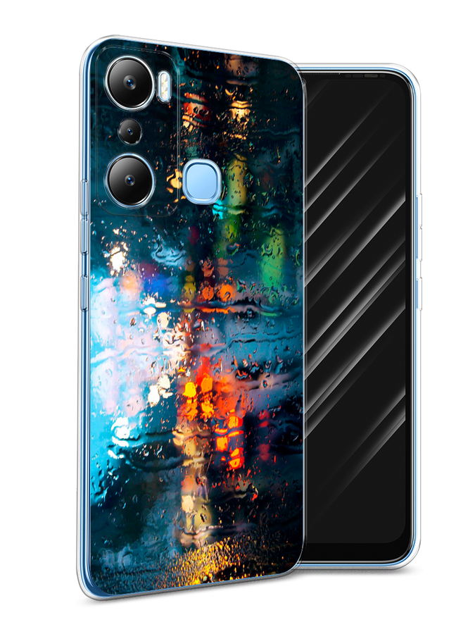 

Чехол Awog на Infinix HOT 20i "Абстракция 28", Голубой, 3102950-3