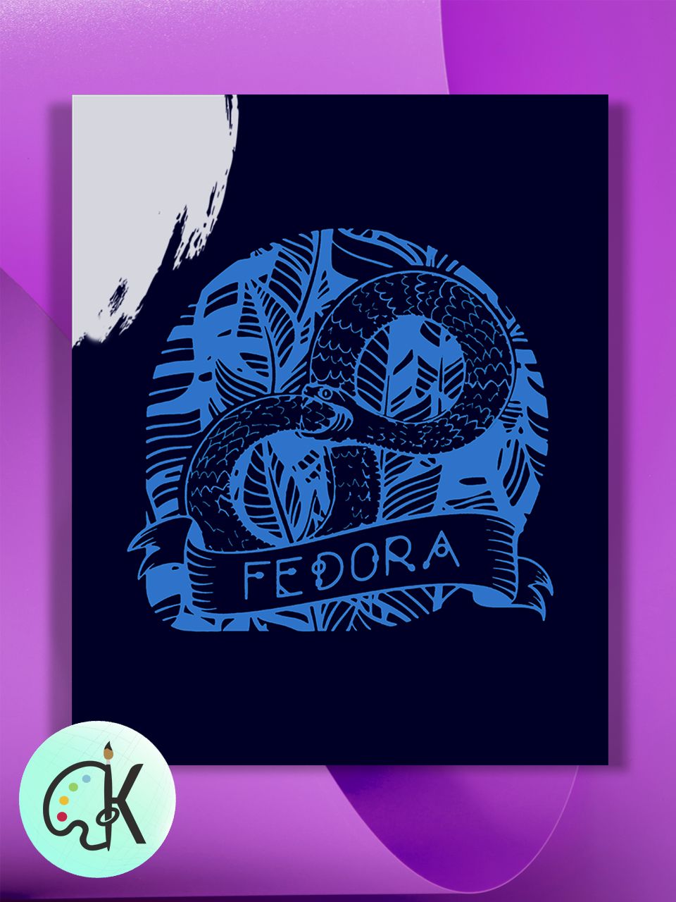 

Картина по номерам на холсте Культура Цвета Fedora, 30 х 40 см, Fedora
