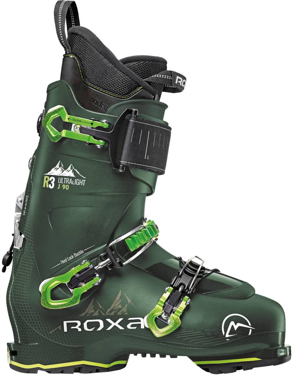 фото Горнолыжные ботинки roxa r3 junior 2022 dark green, 25,5