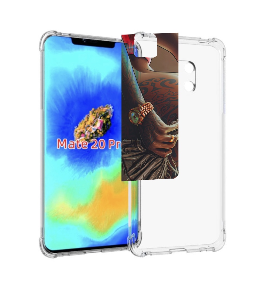 

Чехол MyPads полуголая девушка фотография женский для Huawei Mate 20 Pro/Mate 20 RS 6.39, Прозрачный, Tocco
