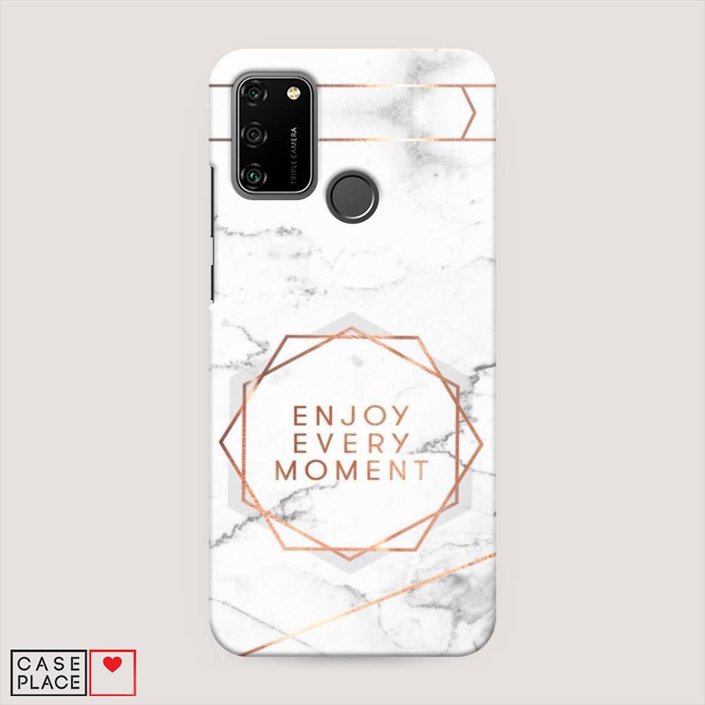 

Чехол Awog "Enjoy every moment мрамор" для Honor 9A, 612320-5