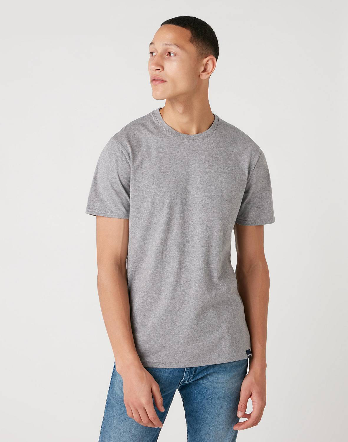 

Комплект футболок мужских Wrangler W7BADH серых S, W7BADH