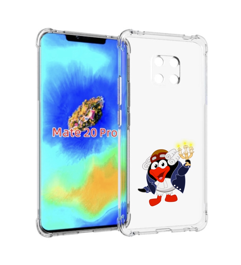 

Чехол MyPads пин-графф для Huawei Mate 20 Pro/Mate 20 RS 6.39, Прозрачный, Tocco