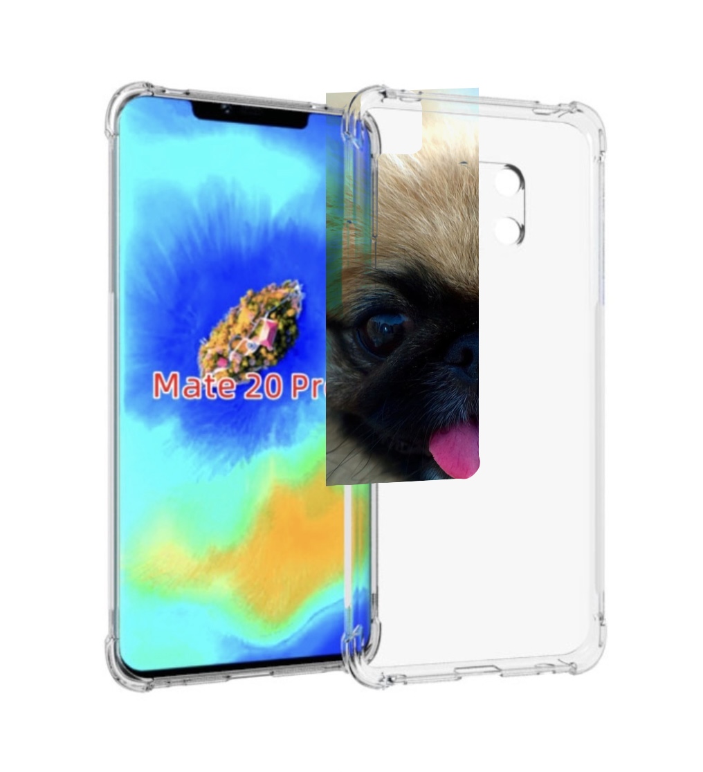 

Чехол MyPads пекинез для Huawei Mate 20 Pro/Mate 20 RS 6.39, Прозрачный, Tocco