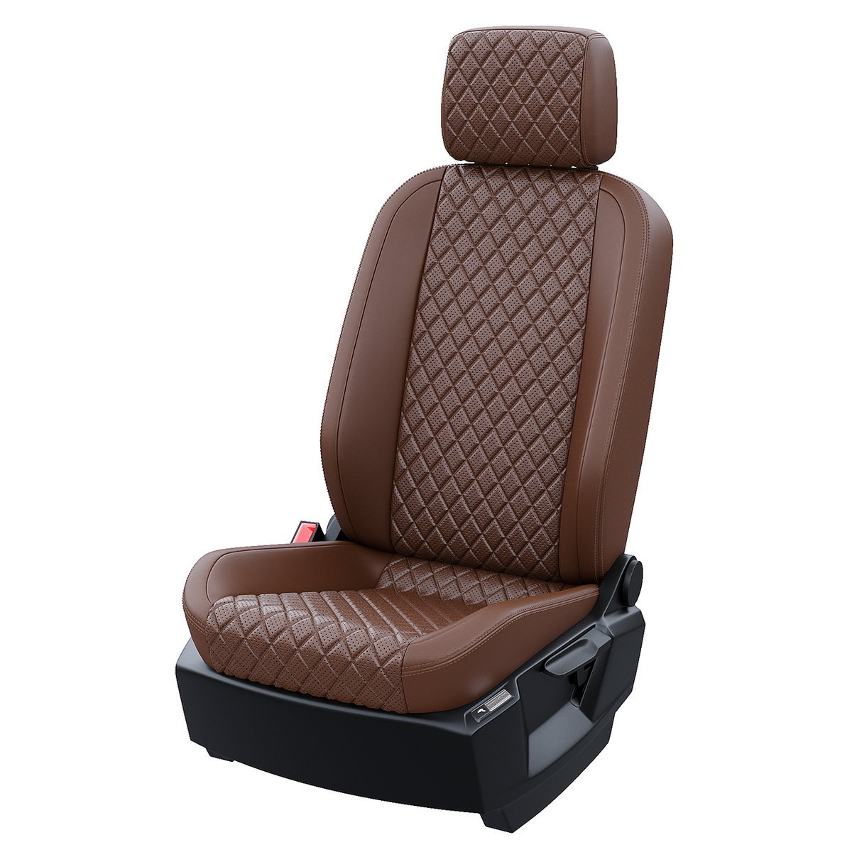 

Чехлы на сиденья Чехлы.ру для Geely Atlas Pro 5266AV167FT2 Экокожа ромб Темно-Коричневый, 5266AV