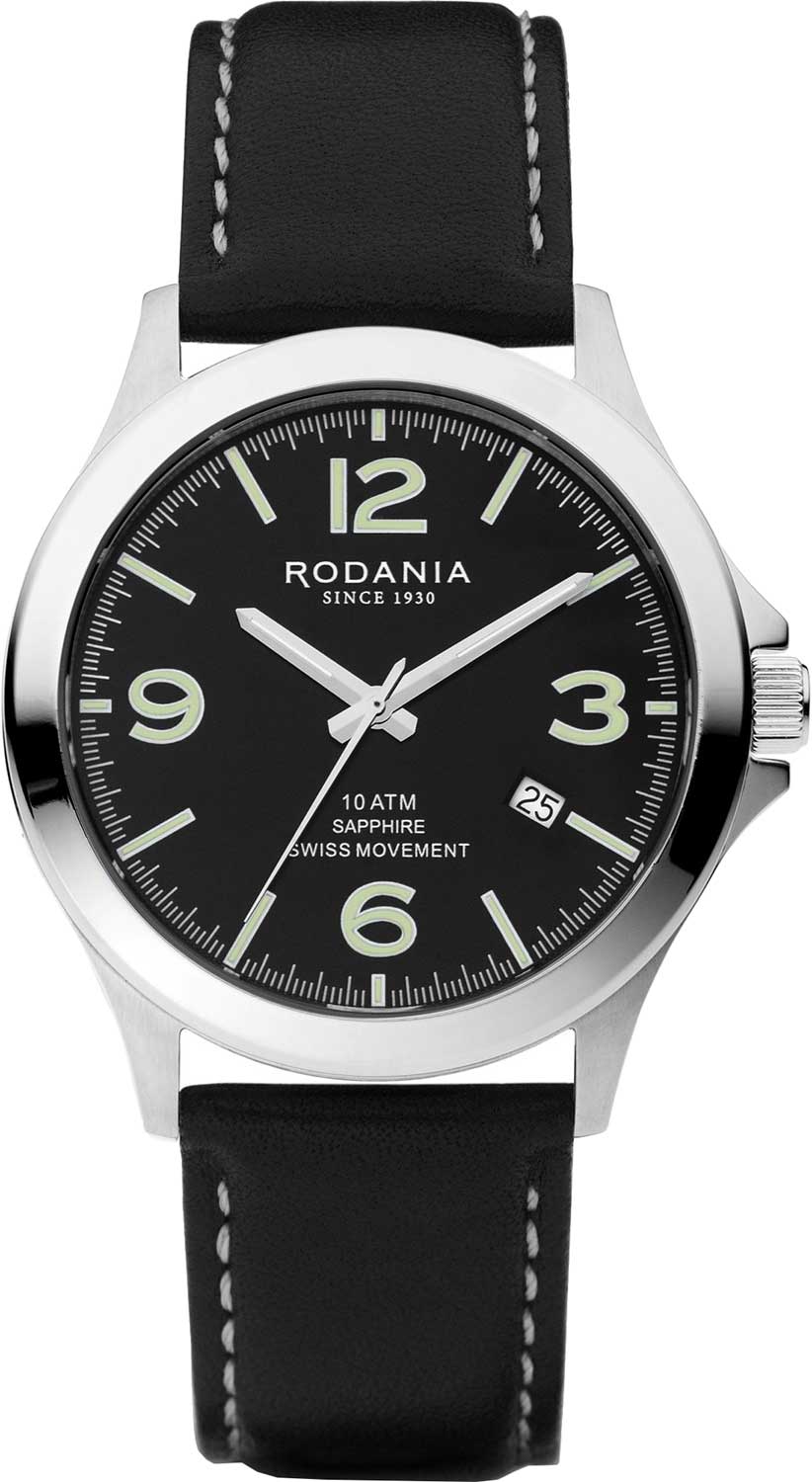 фото Наручные часы мужские rodania r17012 черные