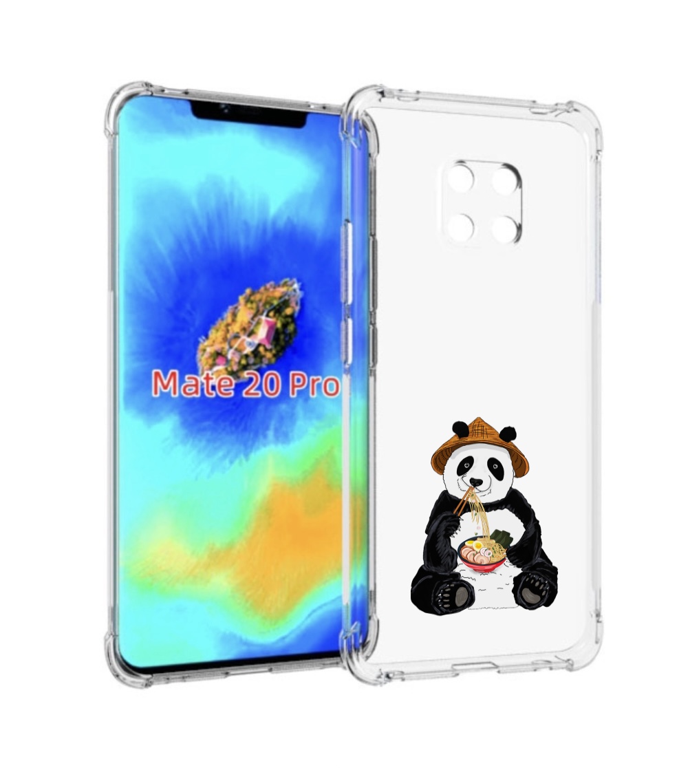 

Чехол MyPads панда-любит-лапшу для Huawei Mate 20 Pro/Mate 20 RS 6.39, Прозрачный, Tocco
