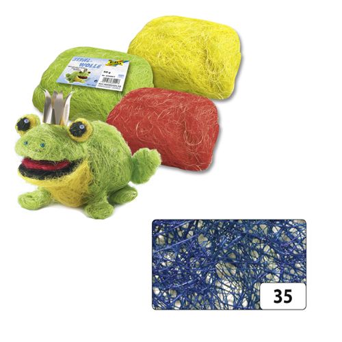 

Сизаль, 50г (8550) Folia (35 королевский синий)