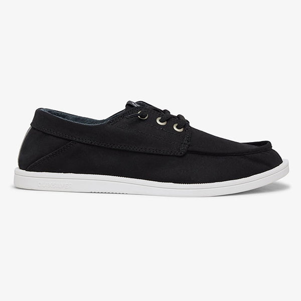 

Полуботинки мужские Quiksilver AQYS700065 черные 38.5 RU, AQYS700065