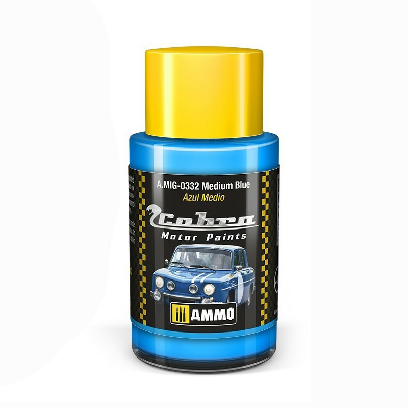 

Акриловая Краска Ammo Mig Cobra Motor Средне-синий Amig0332