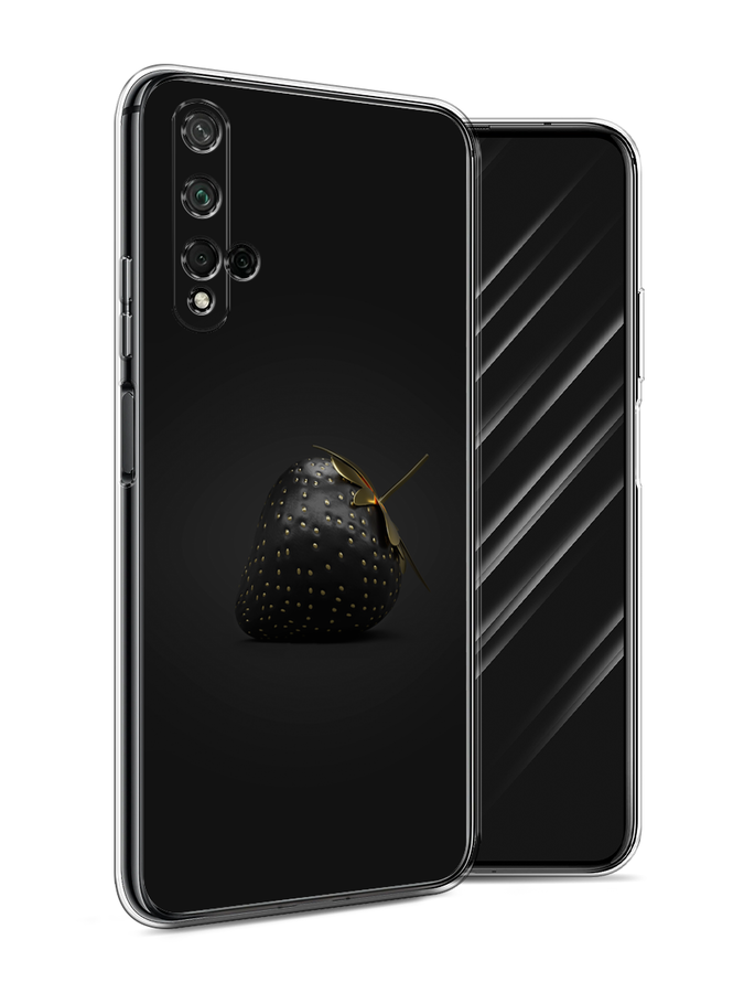 

Чехол Awog на Honor 20 "Черная клубника", Золотистый;черный;серый, 69550-10