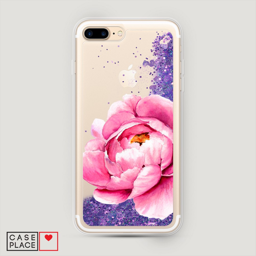 

Чехол Awog на Apple iPhone 7 Plus / Айфон 7 Plus "Прекрасный пион", Разноцветный, 10792-1