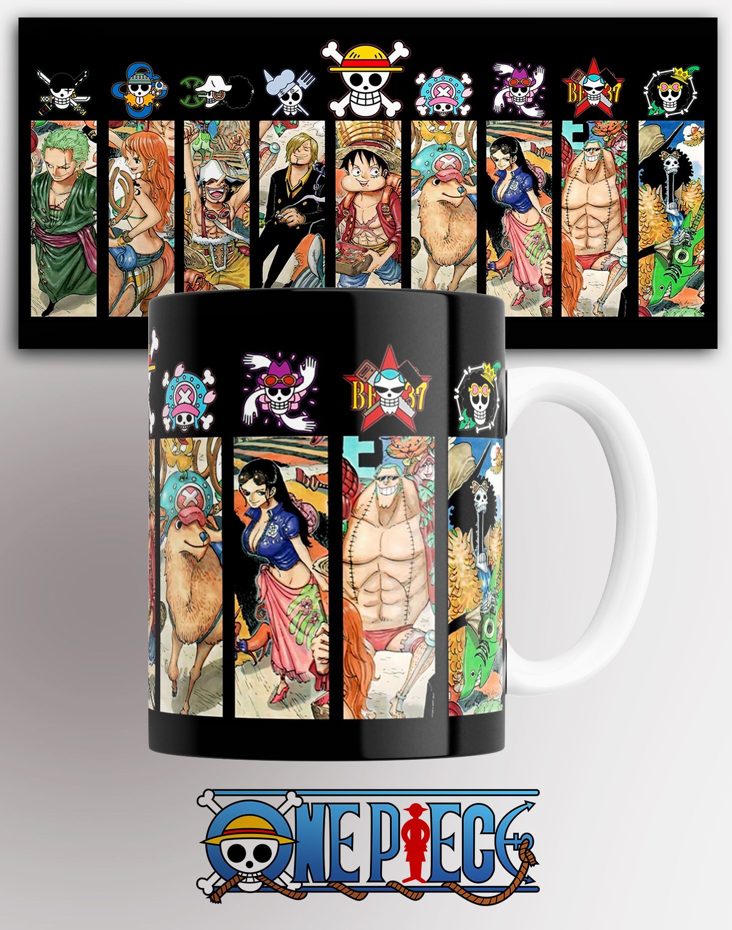

Кружка аниме one piece 330 мл, Кружка аниме ван пис one piece anime 330 мл