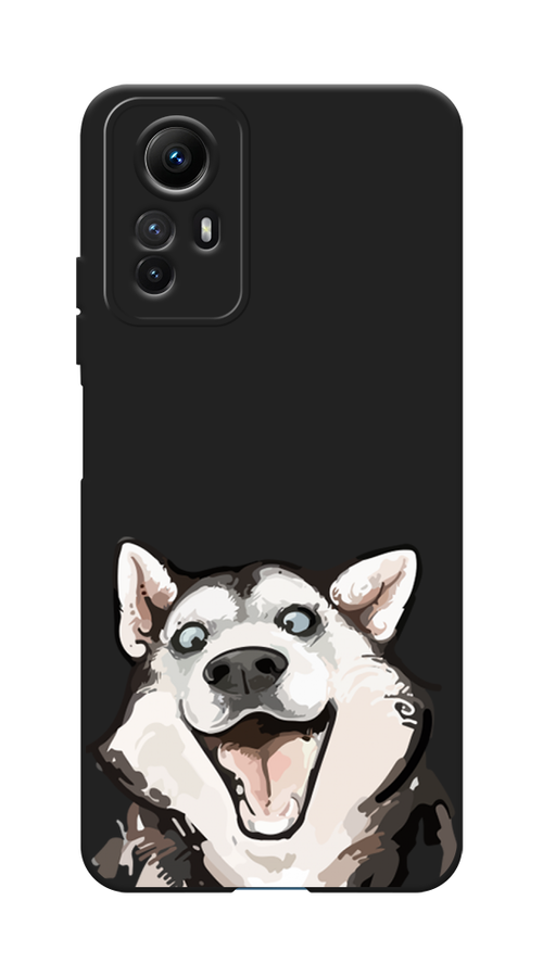 

Чехол Awog на Xiaomi Redmi Note 12S "Радостный хаски", Белый;голубой;черный, 318952-1