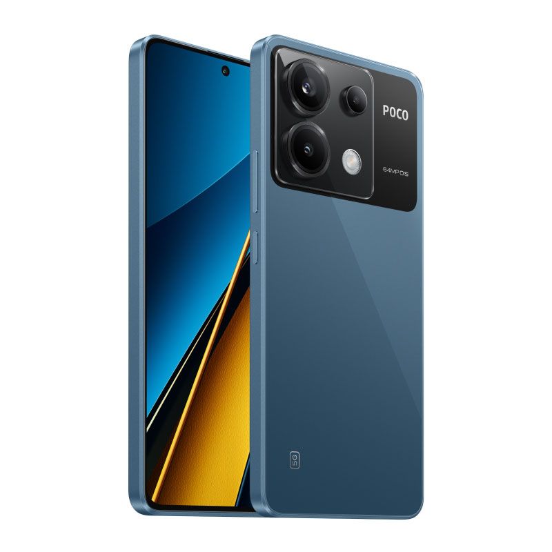 Смартфон POCO X6 5G 12/512Gb Blue (MZB0FR6RU)